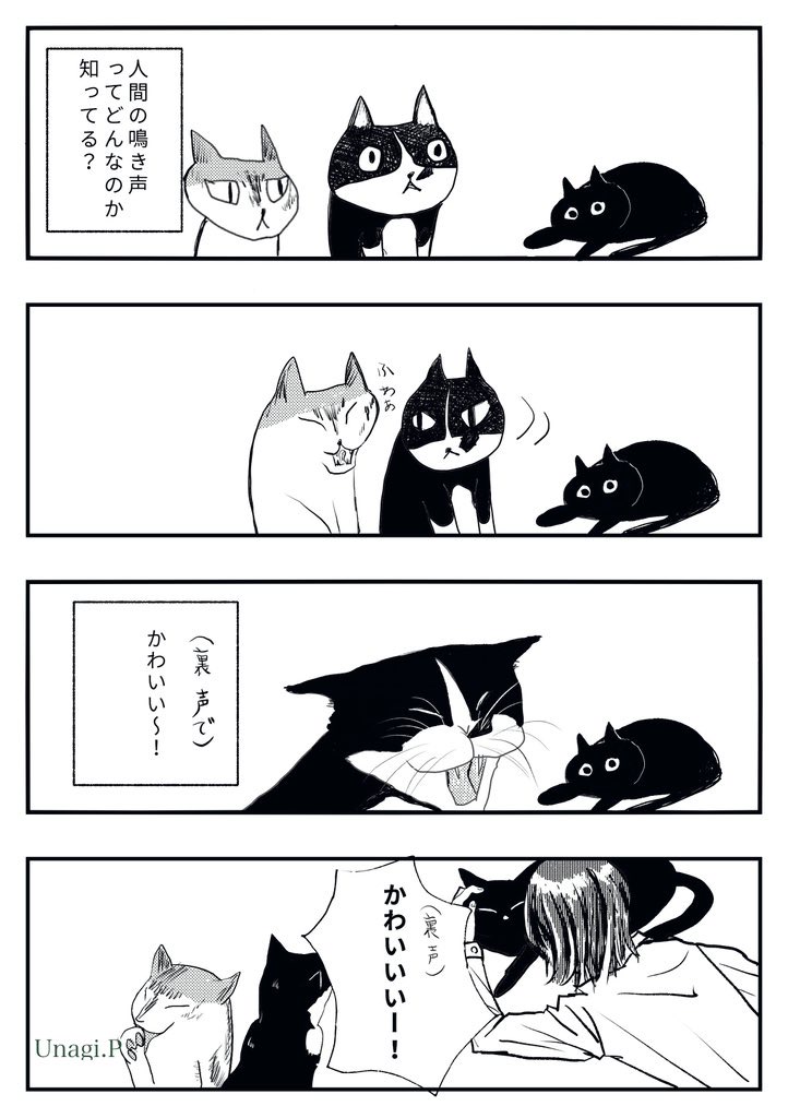 人間の鳴き声についての漫画